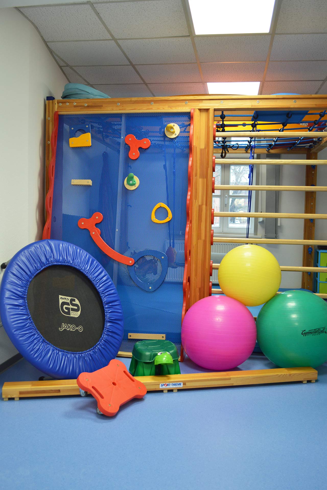 ERGOTHERAPIEpraxis Katharina Gröpler - Ergotherapie und Reittherapie in Halberstadt - Turnraum